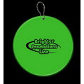 2 1/2" Green Plastic Medallion Badge